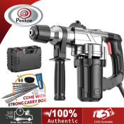 Industrial Rotary Hammer with Chiseling Capability - 2200W Electric