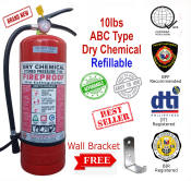 10lb ABC Fire Extinguisher - New/Refillable - Big Discount