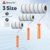 Mitsushi Cotton Roller Brush Set with Handle, Various Sizes