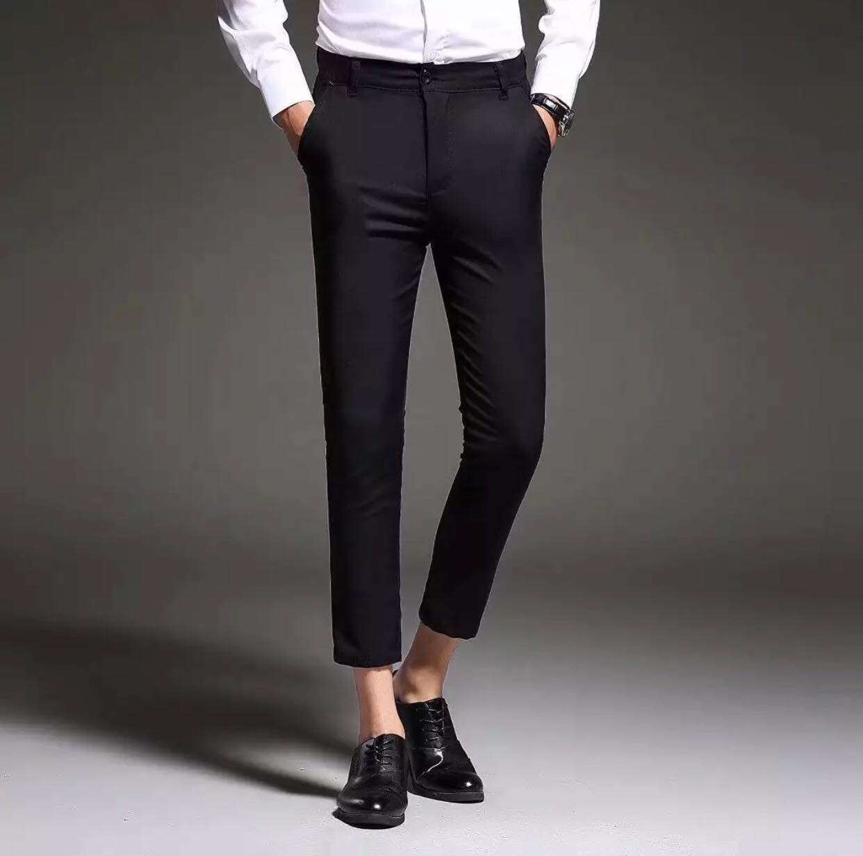 Buy Charcoal Black Trousers & Pants for Men by JOHN PLAYERS Online |  Ajio.com-seedfund.vn