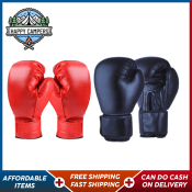 Durable Leather Boxing Gloves for Men and Women - 2pcs