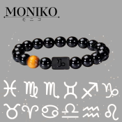 MONIKO Zodiac Bracelets - Fashionable Lucky Gemstone Beaded Jewelry