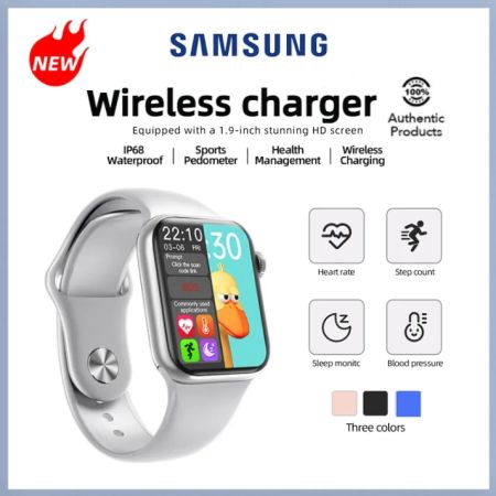 Samsung Galaxy S8 Waterproof Smart Watch with Bluetooth & Magnetic Charging