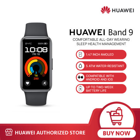 HUAWEI Band 9 Smartwatch with 1.47" AMOLED Display