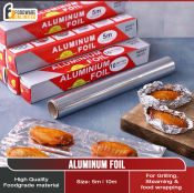 Aluminum Foil Roll - Heavy Duty, Non Stick, Food Safe (Brand name not available)