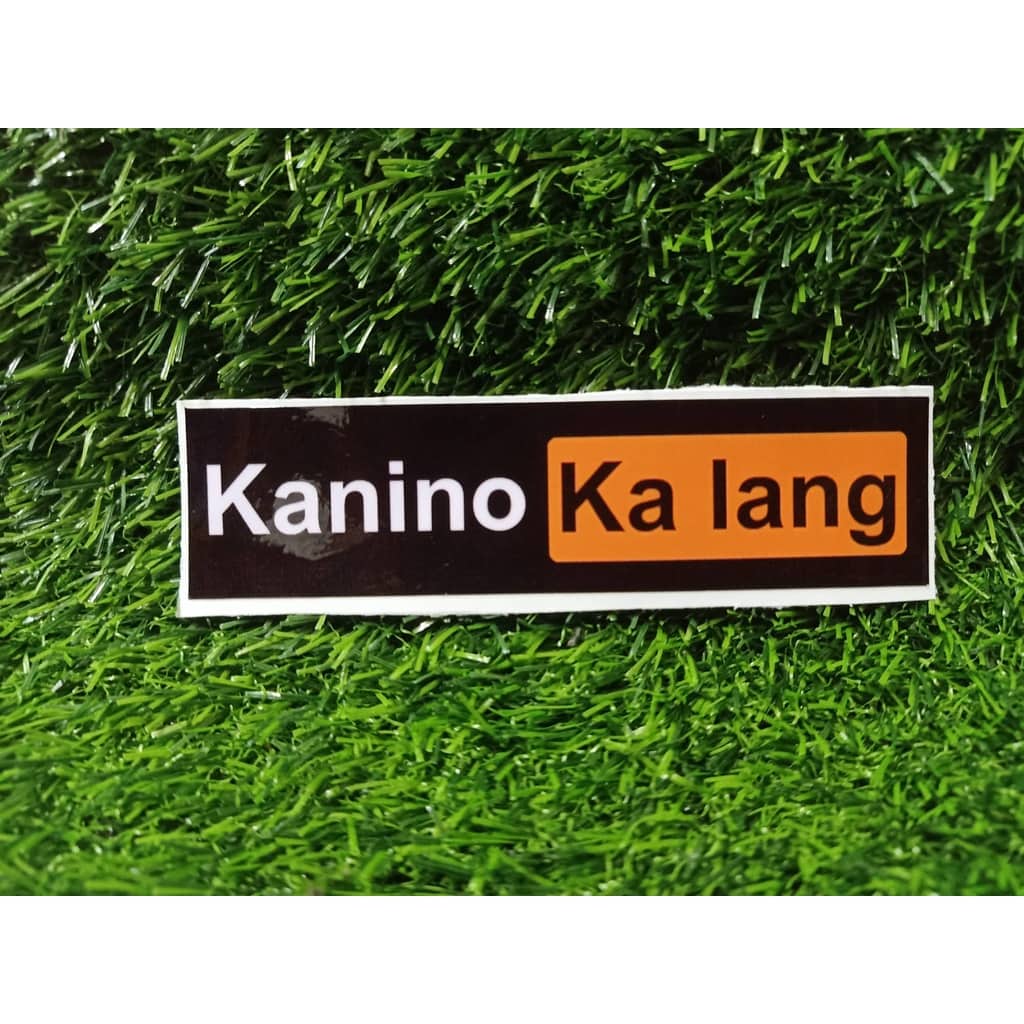 Kanino Ka Lang ? Meme Sticker  Slap Sticker | Lazada PH