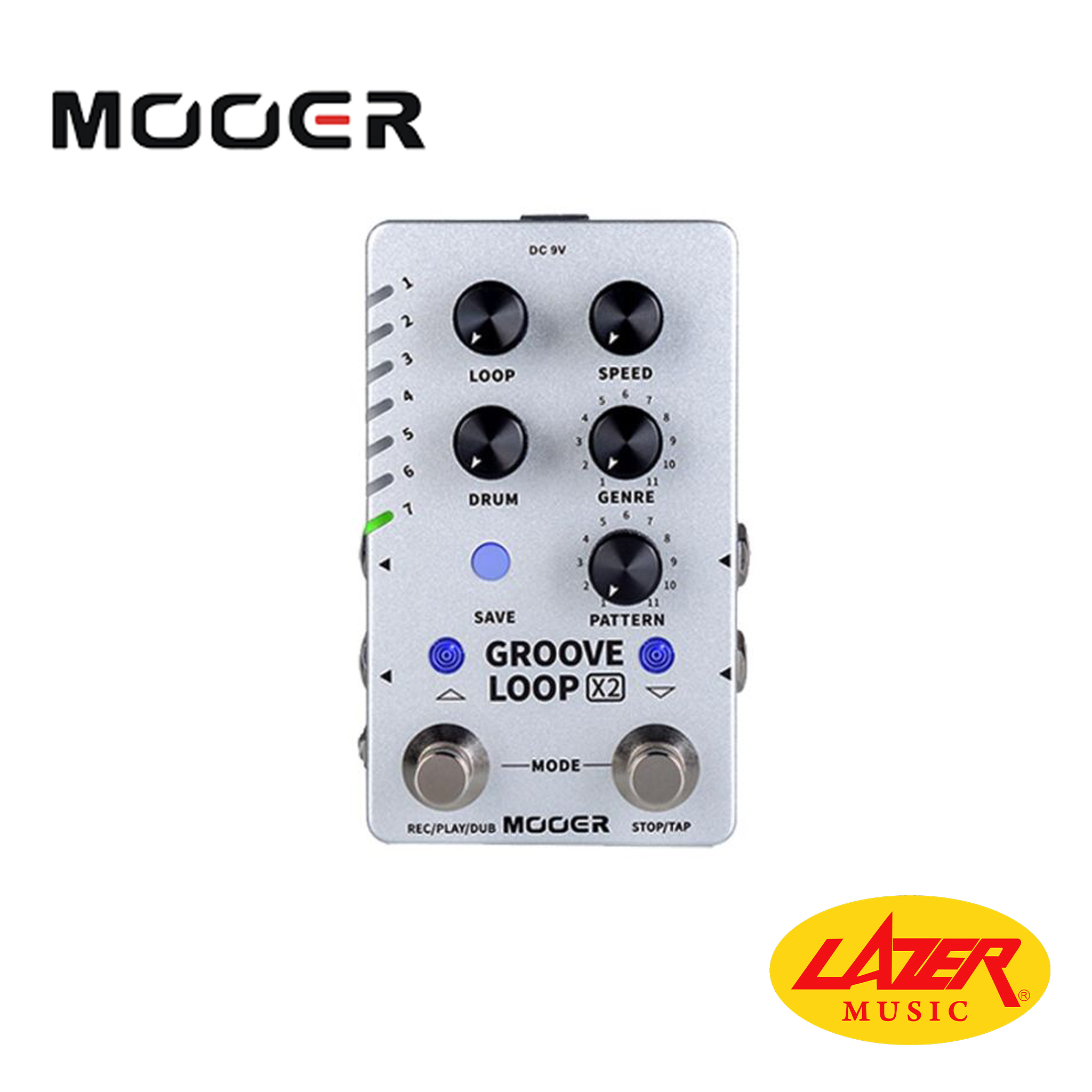 Mooer D7 X2 Delay Dual Footswitch Stereo Delay Pedal Lazada PH