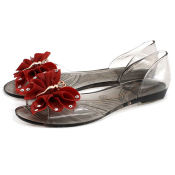 Korean Fashion Jelly Sandals - Non-slip Soft Ladies Shoes