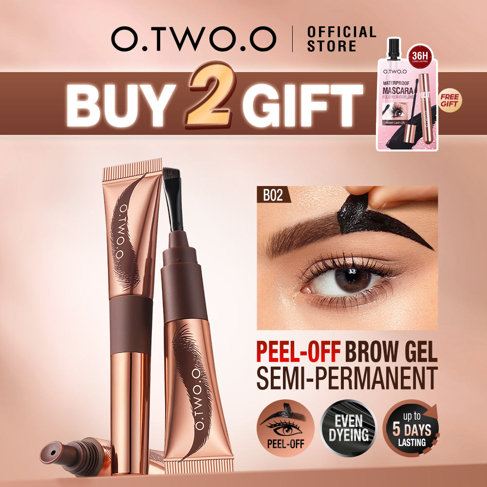 Discount on O.TWO.O  shoes - SKU: O.TWO.O Tattoo Peel Off Eyebrow Gel Tint Semi Permanent Brow Tint Long-lasting Waterproof Transfer-p