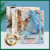 Marble Print Notebook - A5 Size, 96 Sheets, 80gsm