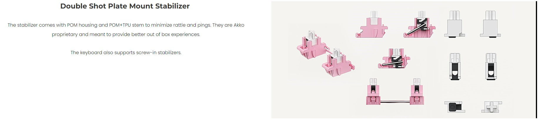 Akko ACR Top 40 Barebone Custom Hot-Swappable Mechanical Keyboard