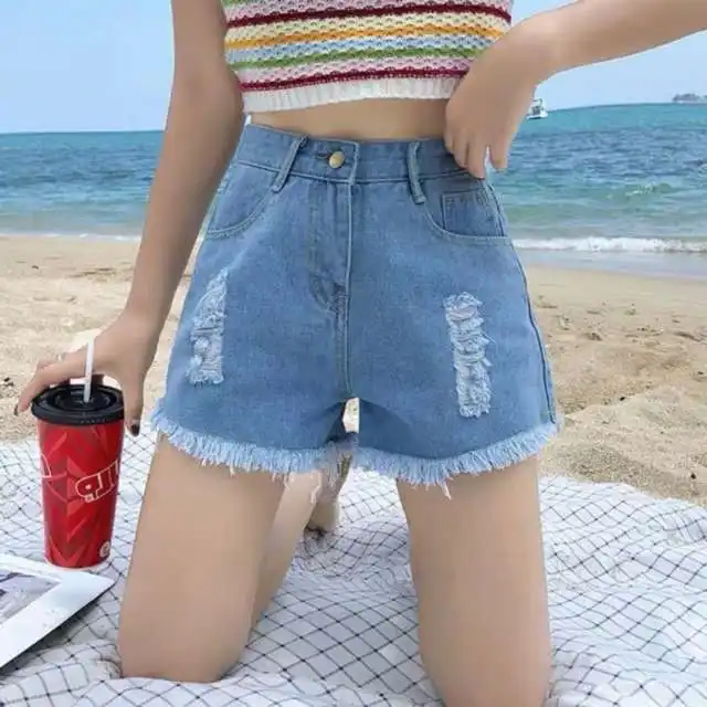 maong short pants