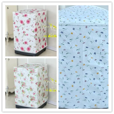 Washing Machine Fabric Cover Water Proof Washing Protective Dust Cover (RANDOM DESIGN) (2)