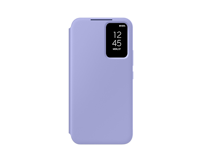 Original Samsung Galaxy A54 5G Smart View Wallet Case Smart Case LED Clear Cover S-View Wallet Case windows phone cases For Galaxy A54 - Image 3