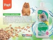 Papi Oatmeal Shampoo 525mL - Insect Control