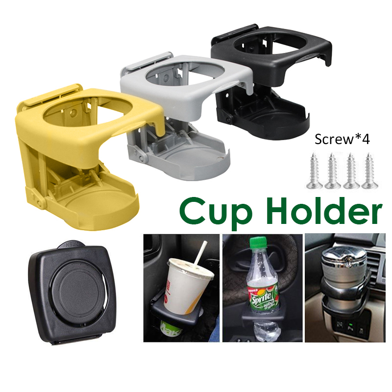 1x Car Cup Holder Air Vent Outlet Drink Bottle Holder Foldable