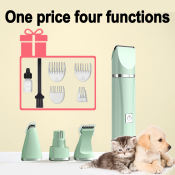 4-in-1 Pet Grooming Kit by 