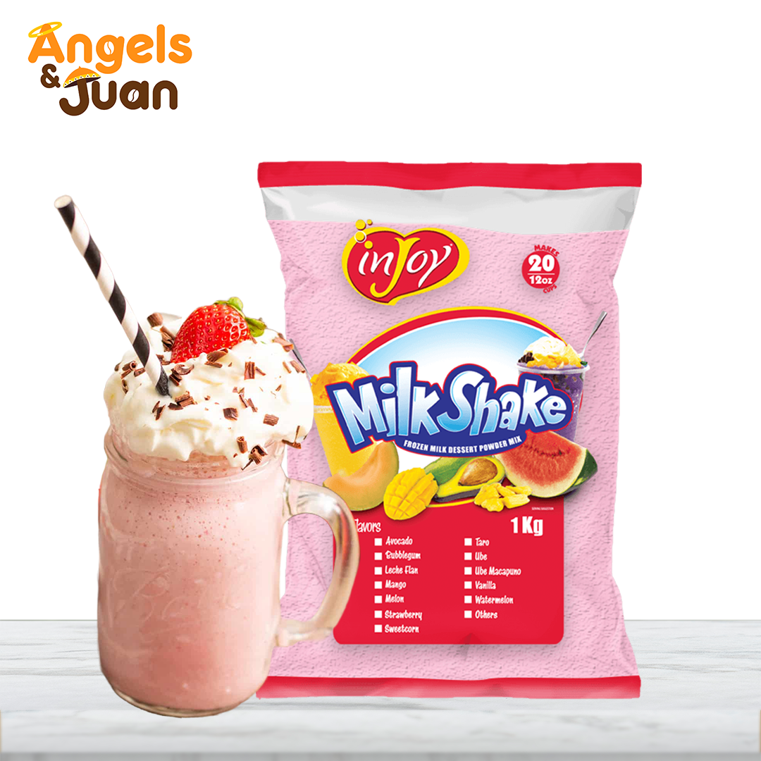 inJoy Strawberry Milk Shake Powder Milk Drink 1kg