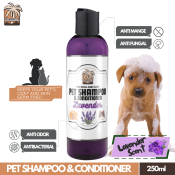 Martina's Lavender Pet Shampoo - Tick & Flea Control