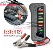 12V Battery Alternator Tester with LED Indicator (Car Home)