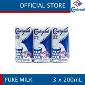 Cowhead Pure Milk 200mL x 3