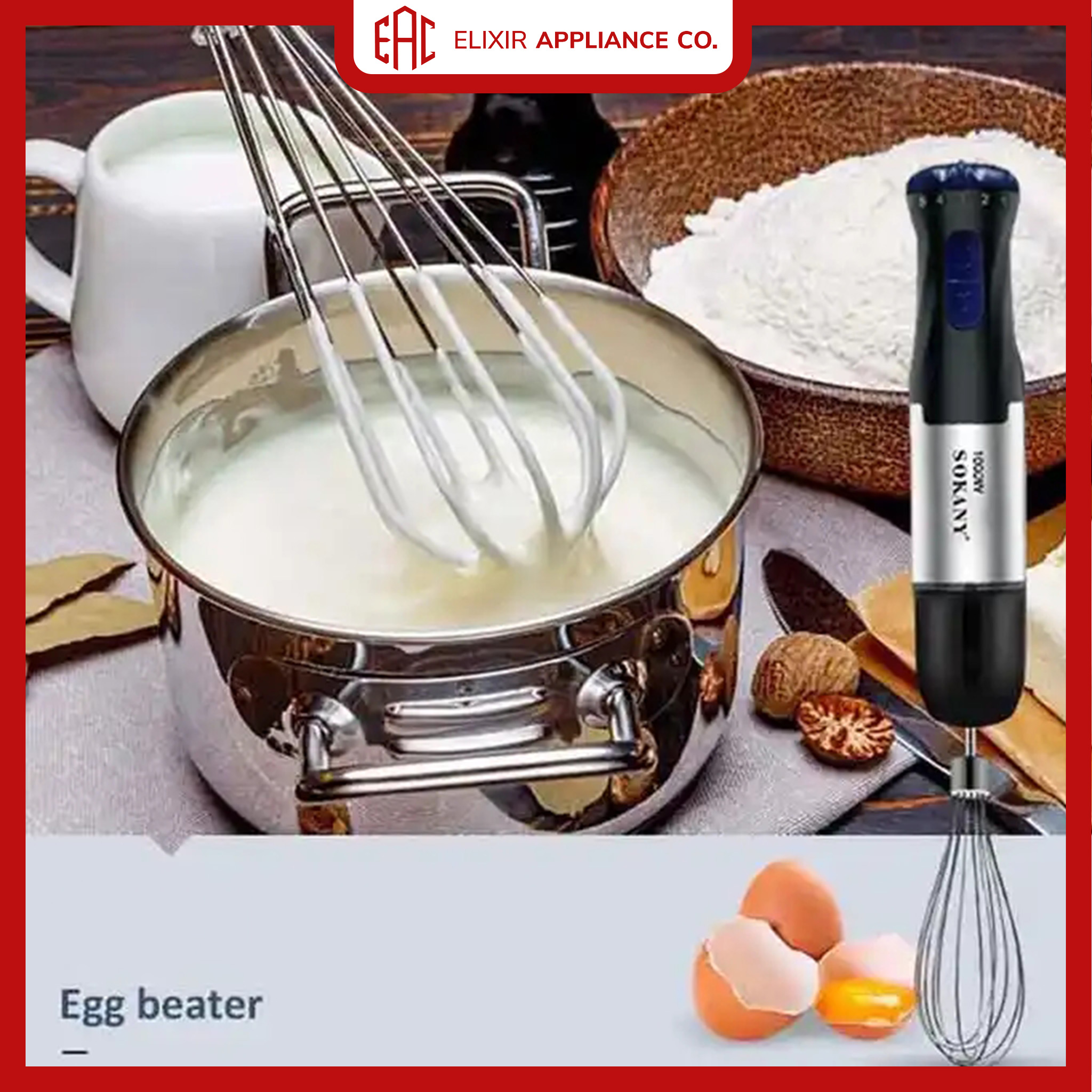 SK1710-4 Multifunctional Hand Stick Blender Electric Hand Mixer