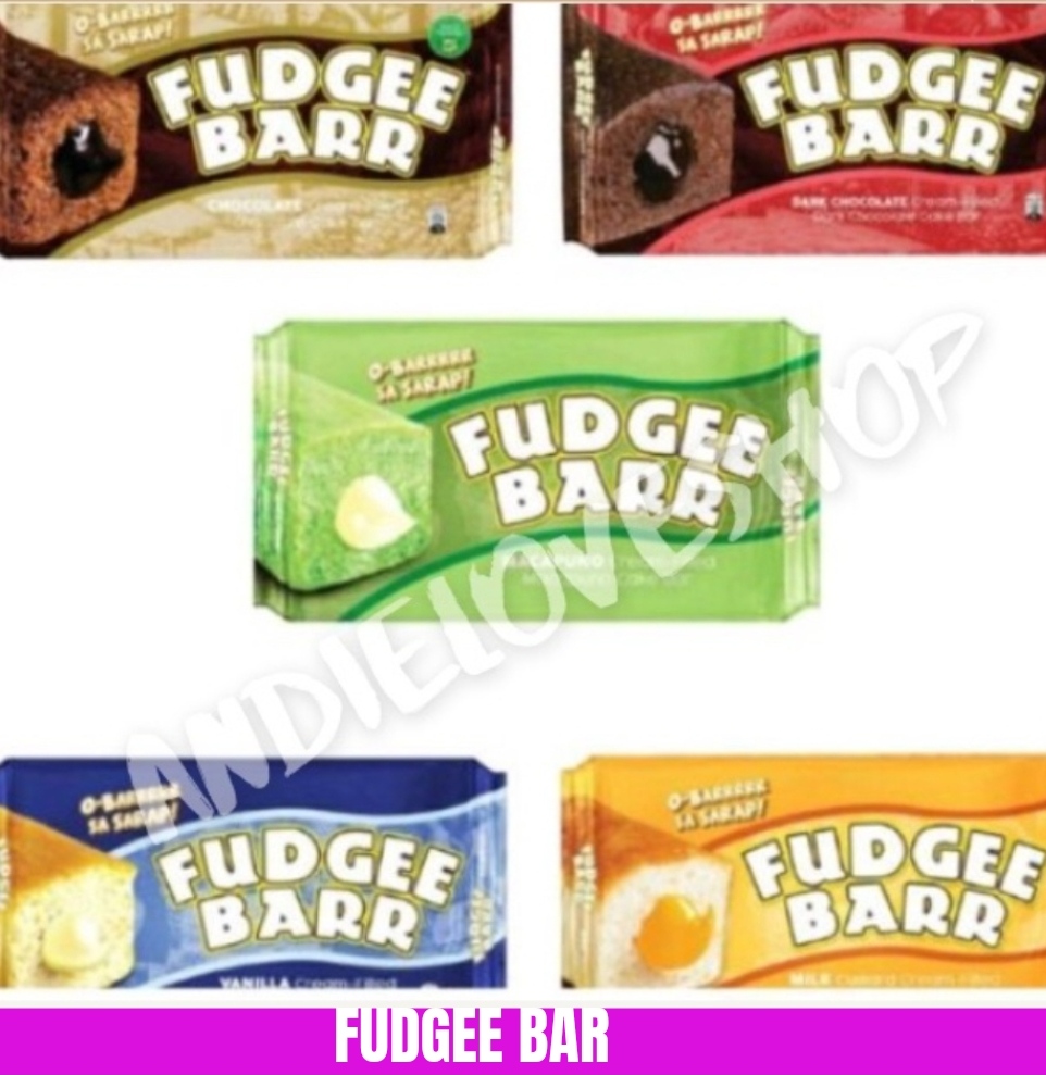 Fudgee Bar ( Dark chocolate, Chocolate, Macapuno, Milk Custard or