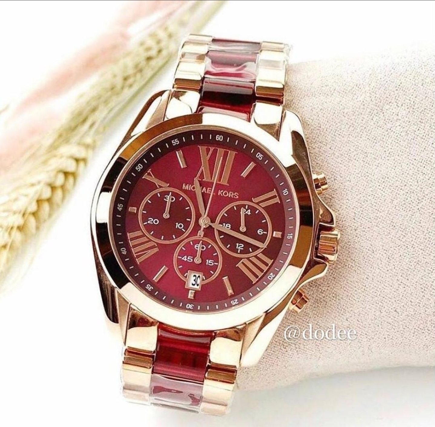 Michael Kors Oversized Lexington GoldTone Watch ORIGINAL  Shopee  Philippines
