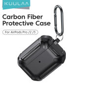 KUULAA Carbon Fiber AirPods Pro Case with Keychain
