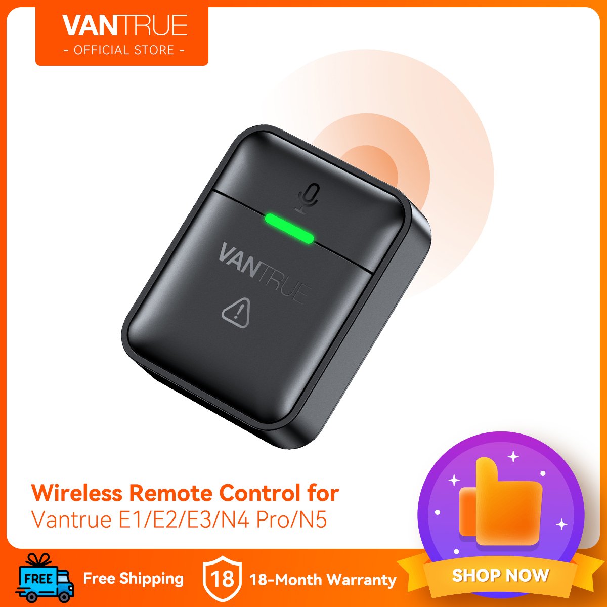 Vantrue N5 4 Channel Dashcam | GPS | WiFi | Voice Control | 512GB Supp