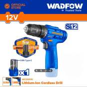 WADFOW Cordless Drill Impact Driver with Battery Power Indicator
