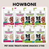 Howbone Dog Treats: Beef, Chicken, Milk Mix - 15/30 Pieces