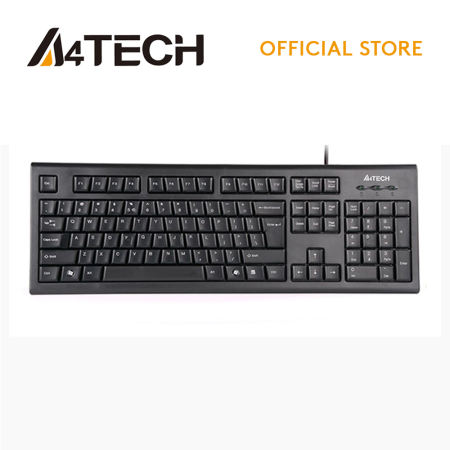 A4Tech KRS-85 Roundedge USB Wired Keyboard with Comfort Design