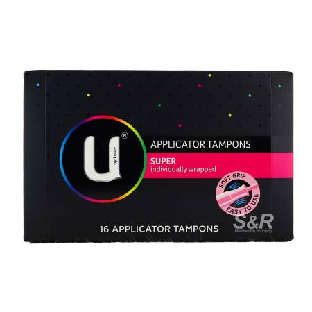 Kotex U Applicator Tampons 16pcs