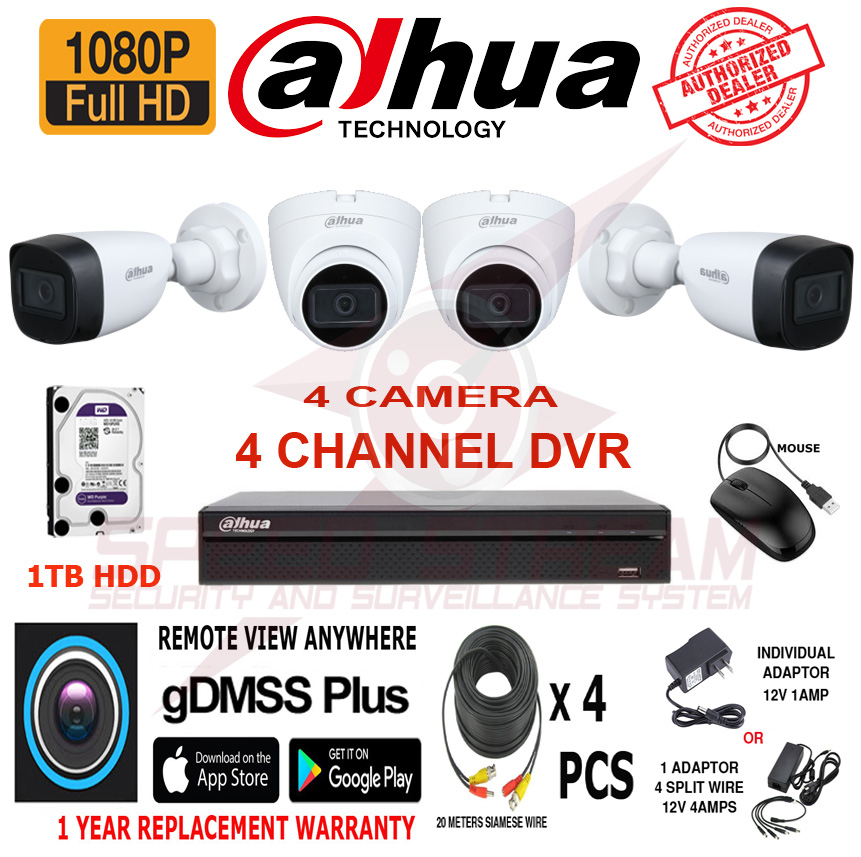 dahua camera package