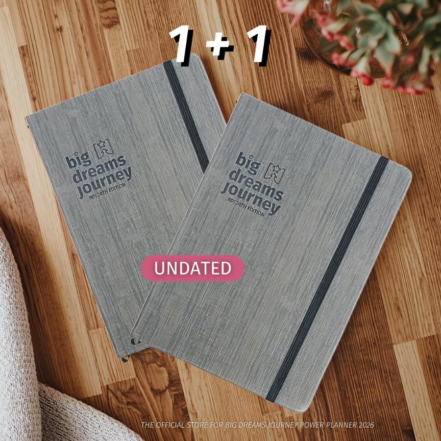 Get 2 Big Dreams Journey Date-Free Daily Planner - 20 Years of Dreaming Planning & Becoming - Monthly & Weekly Views - Dream Tools - Inspiring Prompts - BDJ Community Access Presyo 1,399 Piso*Libreng Shipping