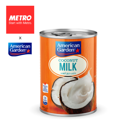 American Garden Coconut Milk 400ml AGCOCOMLK01