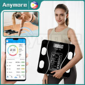 Anymore Smart Weight Scale with Bluetooth Connection and App Tracking