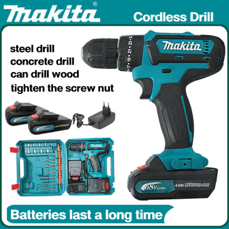 Makita 68V Cordless Drill Set with LED Light