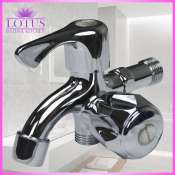Lotus Dual Spout Bidet Shower Faucet