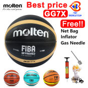 Original Moltens GG7X Basketball: Official Size 7 PU Leather