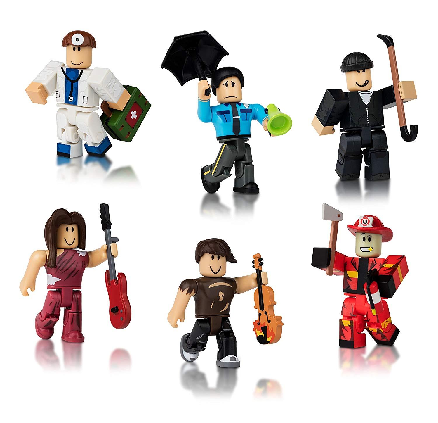 Roblox Citizens Of Roblox 6 Figure Pack For Kids - roblox booga booga fire ant single figure core pack with exclusive virtual item code