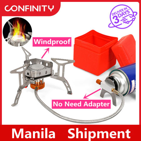 CONFINITY Ultralight Camping Stove - Portable and Windproof