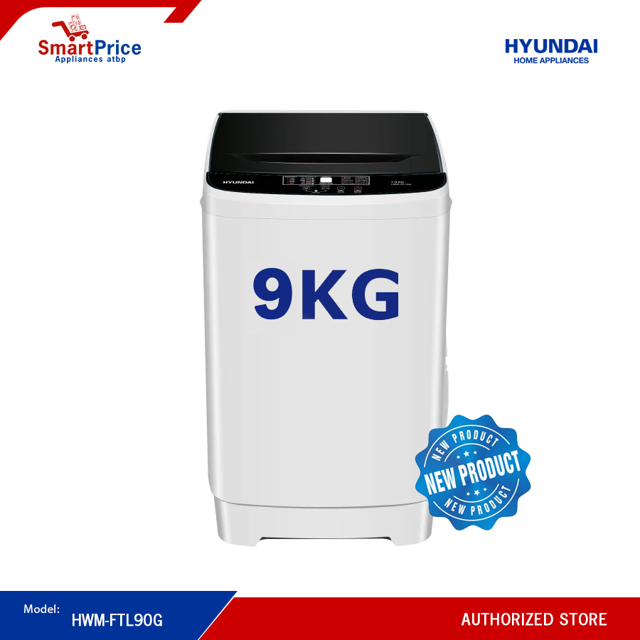 hyundai washing machine 9kg price