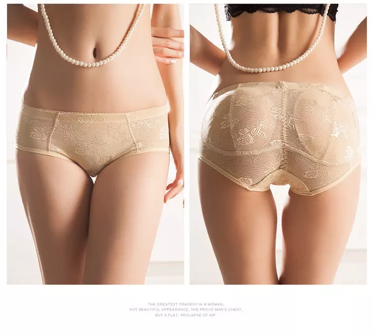 COD High Quality Women Padding Panty With Lace And Foam#8990 - Image 2