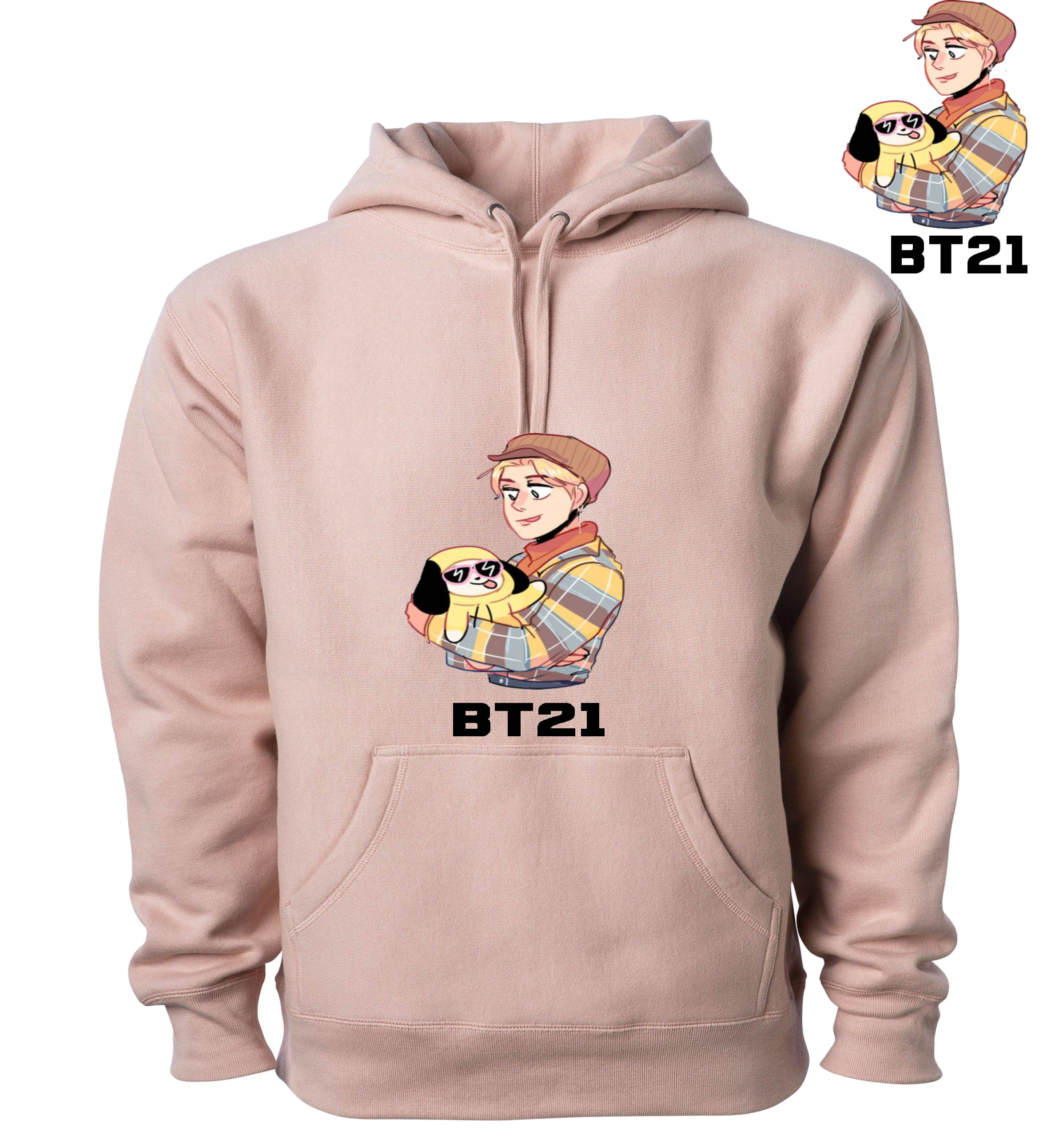 Shop Bts Cartoon Hoodie with great discounts and prices online 