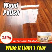 Japan Beeswax Wood Polish 250g - Furniture & Floor Cleaner