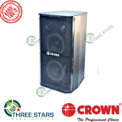 Crown BF-885 500W 3-Way Karaoke Speaker with Dual 8"