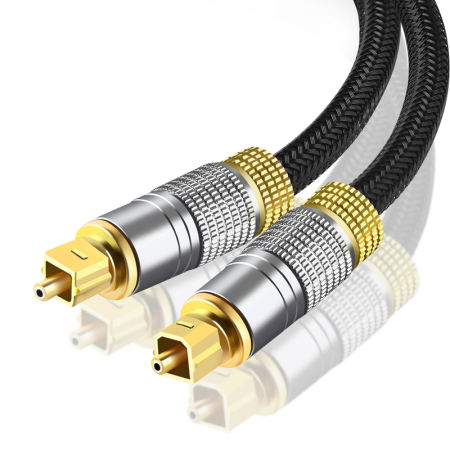 Powerlong Soundbar Fiber Cable for Dolby 5.1 Amplifier