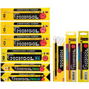 12pcs Original Mongol Pencils with Eraser by Eberhard Faber